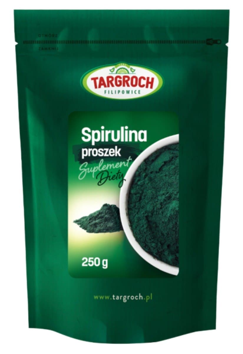 Targroch - Spirulina Powder – Targroch förpackning