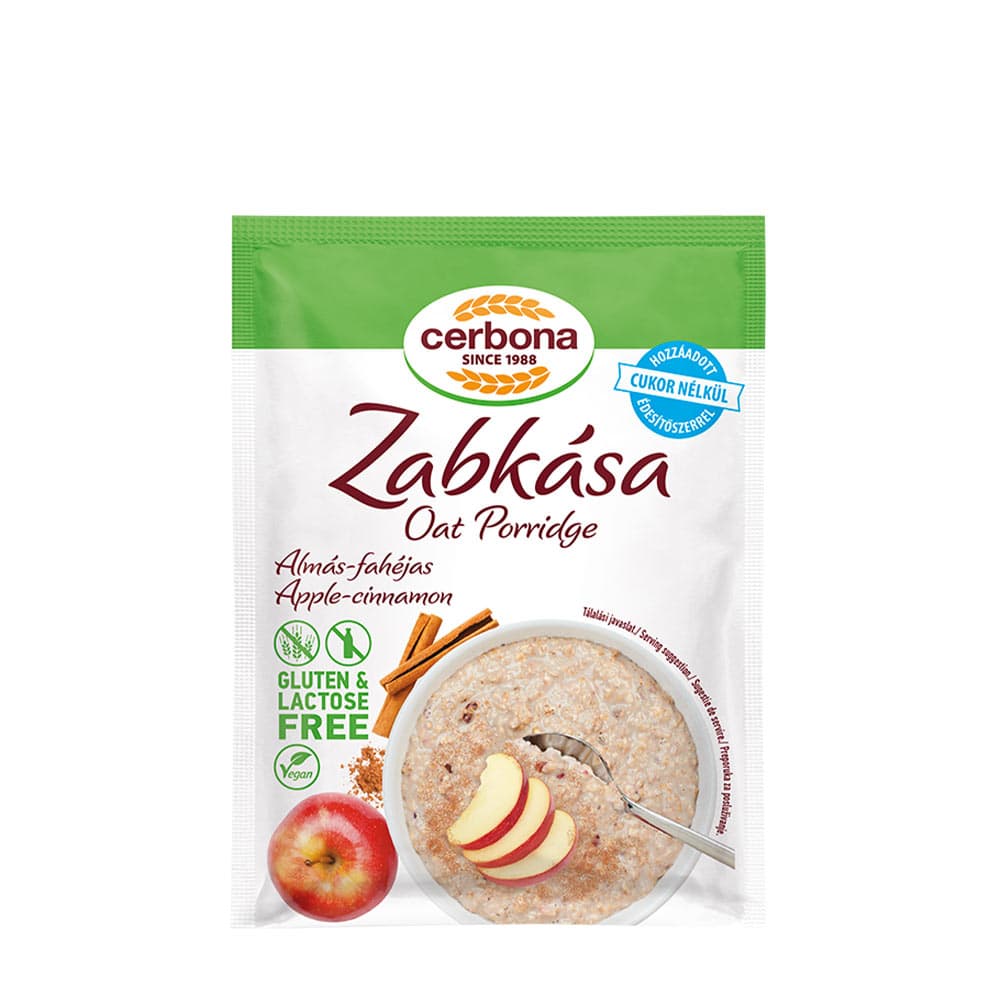 Cerbona - Oat Porridge – Cerbona förpackning