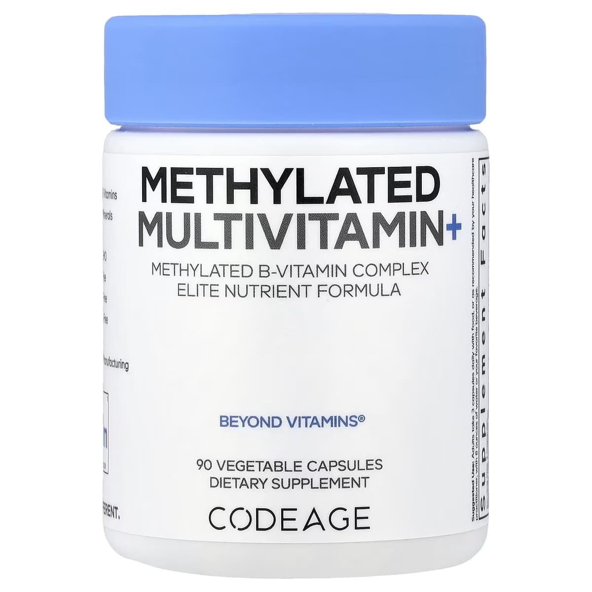 Codeage - Metyloitu Multivitamiini+ - 90 Kasviskapselia