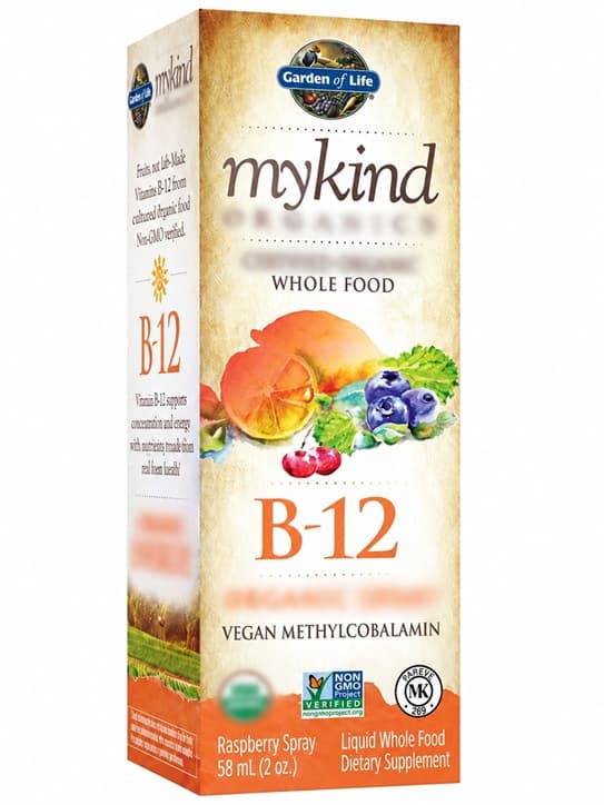 Garden of Life - Mykind Vitamin B12 - Spray, hallon, 30 ml – Garden of Life