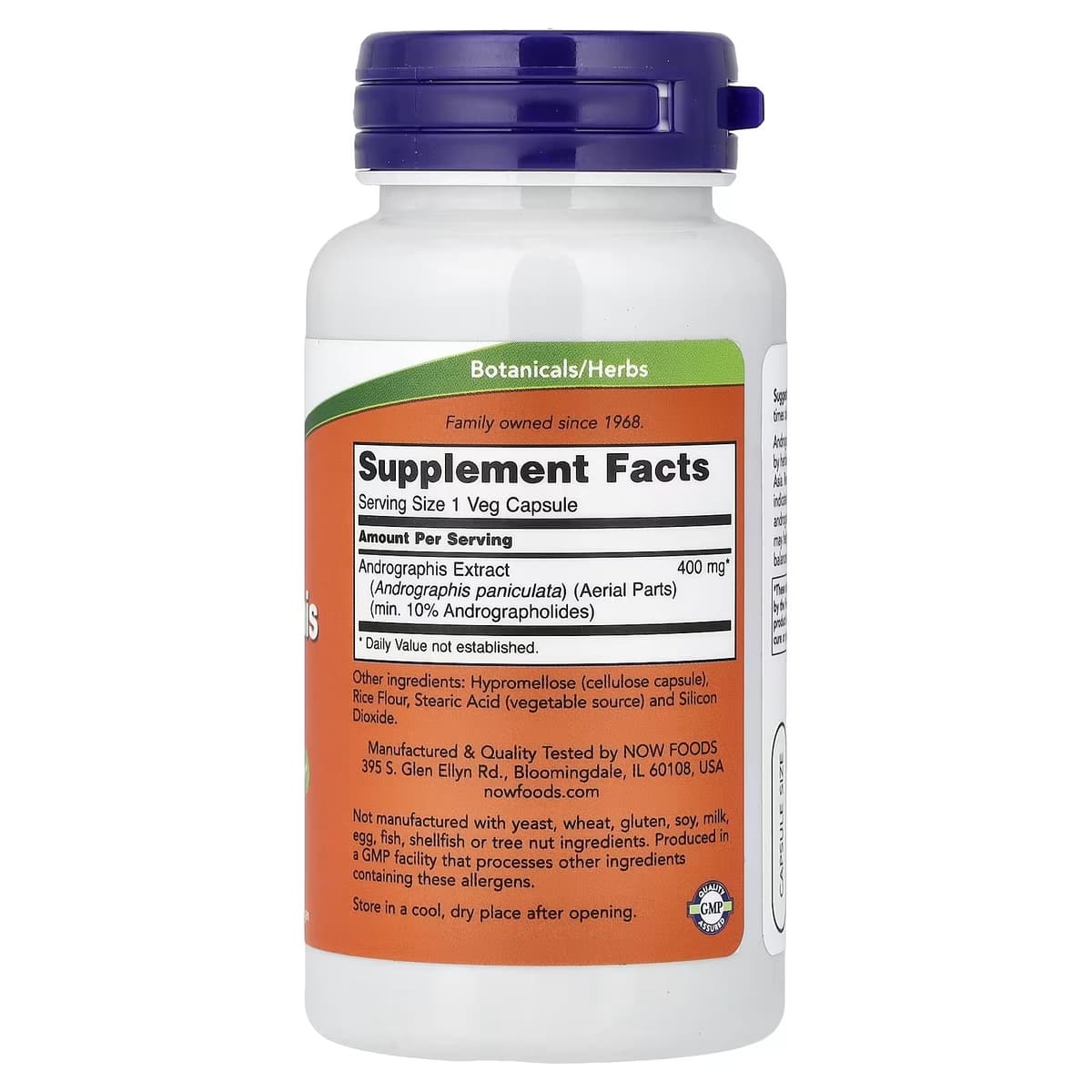 NOW Foods - Andrographis Extract - 90 Veg Capsules
