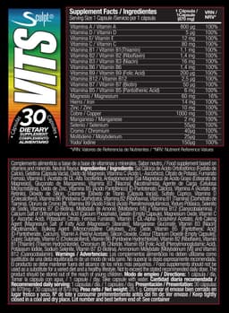 Sculpt - Vitamins & Minerals - 30 Caps