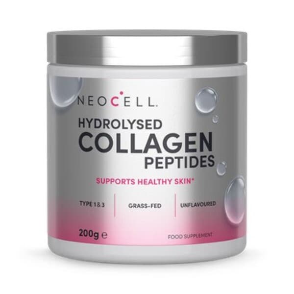 Neocell - Hydrolysed Collagen Peptides, Unflavoured - 200g – Neocell förpackning
