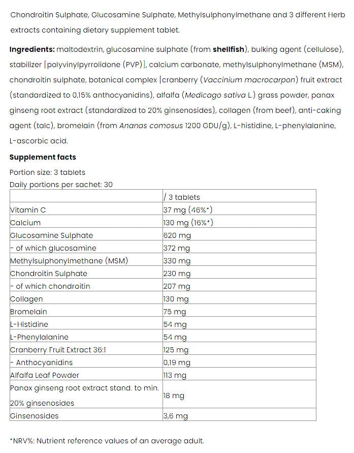 Nutriversum - Joint Guard - 30 Caps