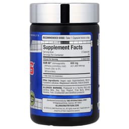 ALLMAX - Ashwagandha KSM-66 - 60 Veggie Caps