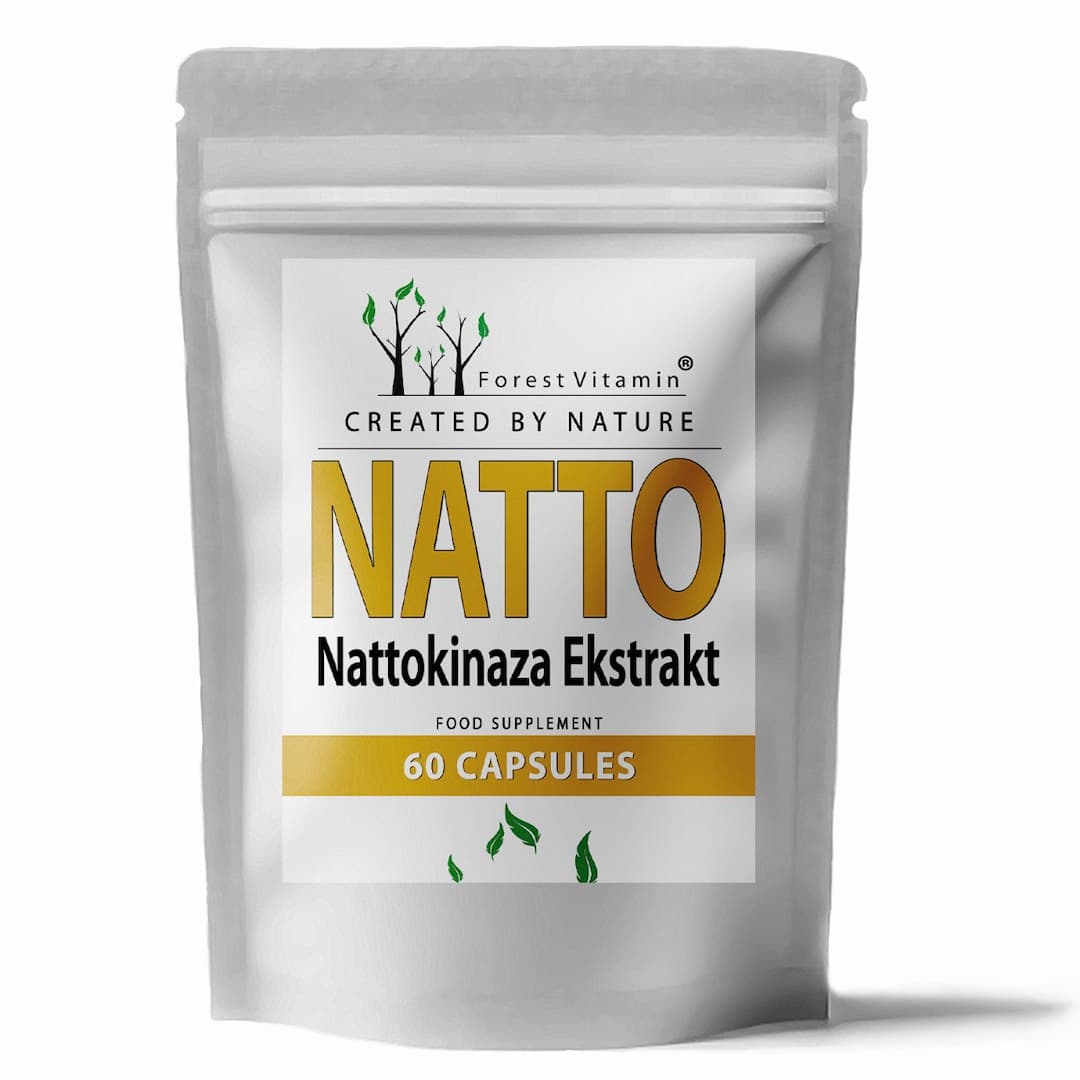 Forest Vitamin - Natto Nattokinase Extract - 60 Caps – Forest Vitamin förpackning