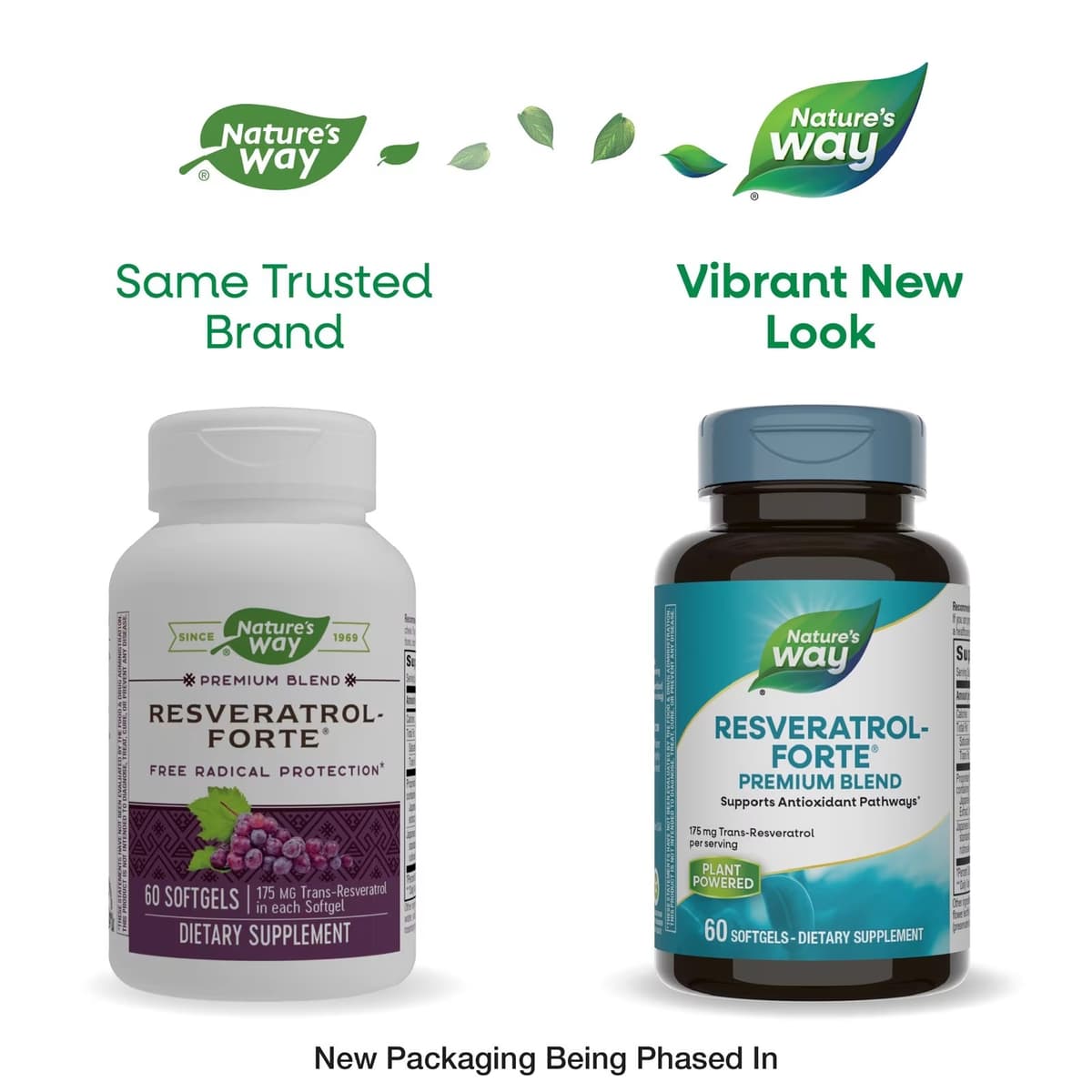 Nature's Way - Resveratrol Forte - 60 Sgels