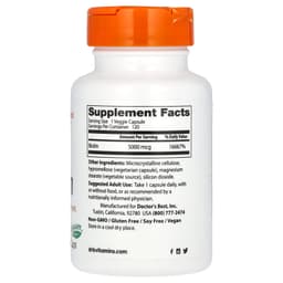 Doctor's Best - Biotin - 120 Vcaps