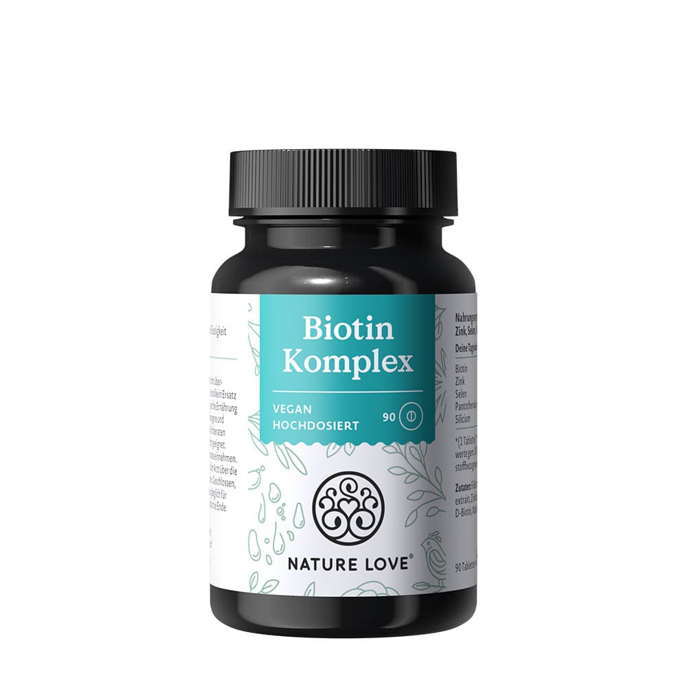 Nature Love - Biotin Complex - 90 Caps – Nature Love förpackning