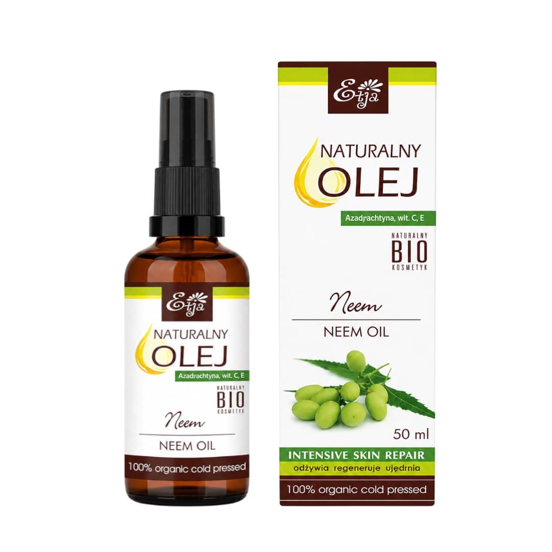 Etja - Natural Neem Oil - 50ml – Etja förpackning