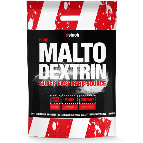 Sinob - Rent maltodextrin - 4000 g pulver – Sinob förpackning
