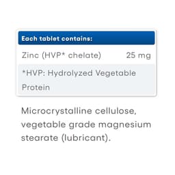 Natural Factors - Zinc Chelate - 90 Tabs