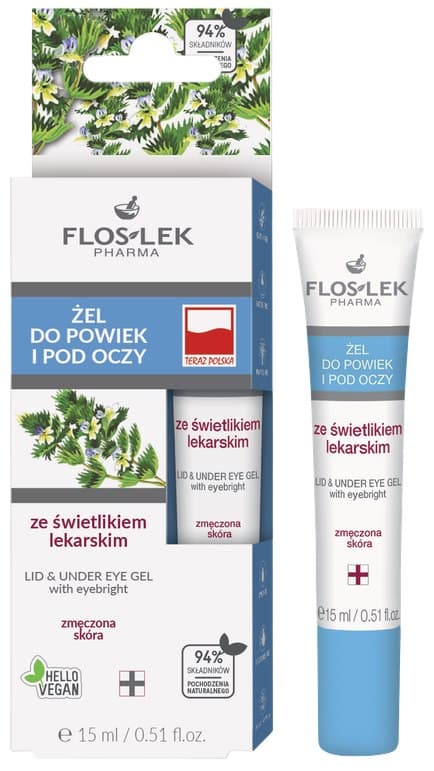 Flos-Lek - Lid & Under Eye Gel with Eyebright