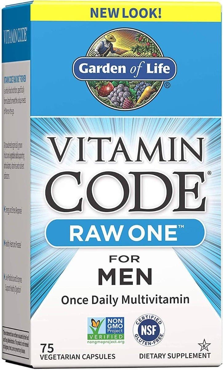 Garden Of Life - Vitamin Code Raw One For Men 75 Vcaps