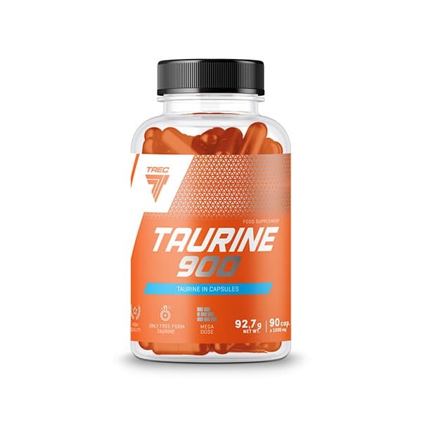 Trec - Taurine 9000 - 90 Caps – Trec förpackning