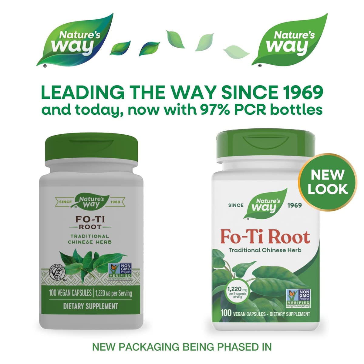 Nature'S Way - Fo-Ti Root - 100 Vcaps