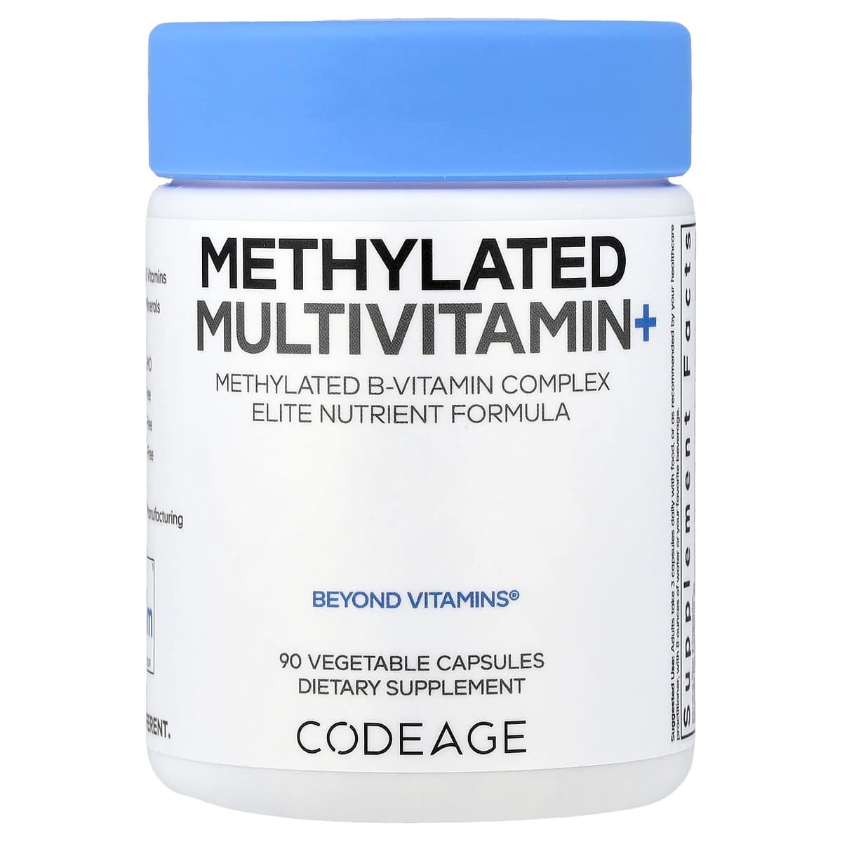 Codeage - Metyloitu Multivitamiini+ - 90 Kasviskapselia