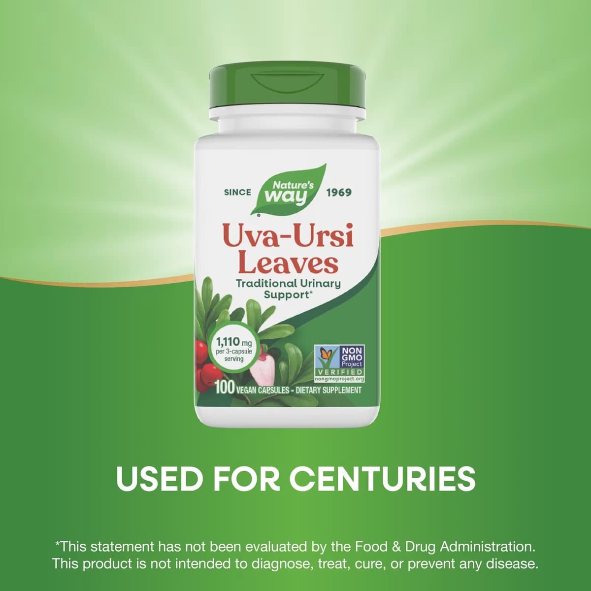 Nature's Way - Uva-Ursi Blade - 100 Vcaps