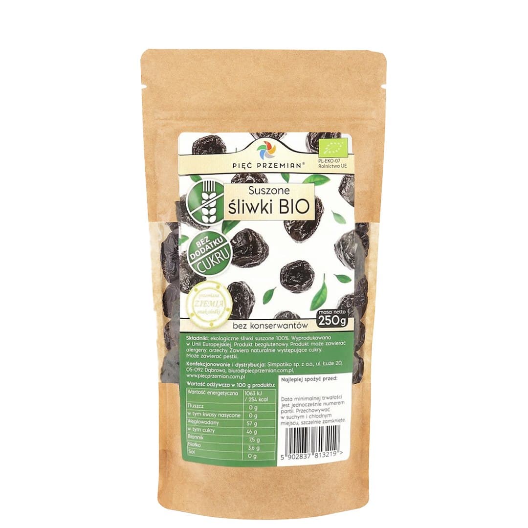 PIĘĆ PRZEMIAN - Dried Plums BIO