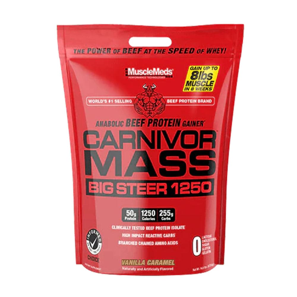 MuscleMeds - Carnivor™ Mass Big Steer 1250 – MuscleMeds förpackning