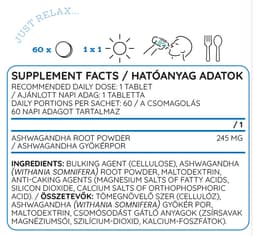 Nutriversum - Ashwagandha Root - 30g / 60 Tabs