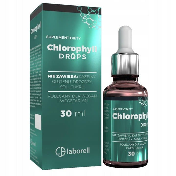 Laborell - Chlorophyll Drops - 30 ml – Laborell förpackning