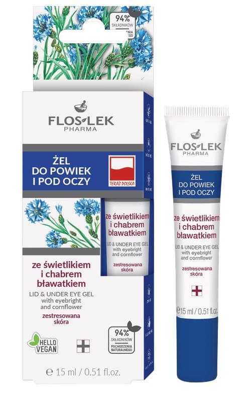 Flos-Lek - Marigold With Cornflower 15ml – Flos-Lek förpackning