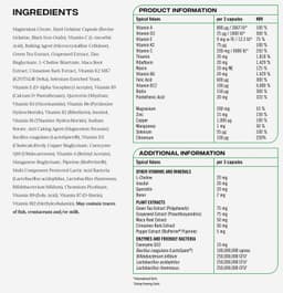 Reflex Nutrition - Nexgen Pro Multivitamin - 90 Caps