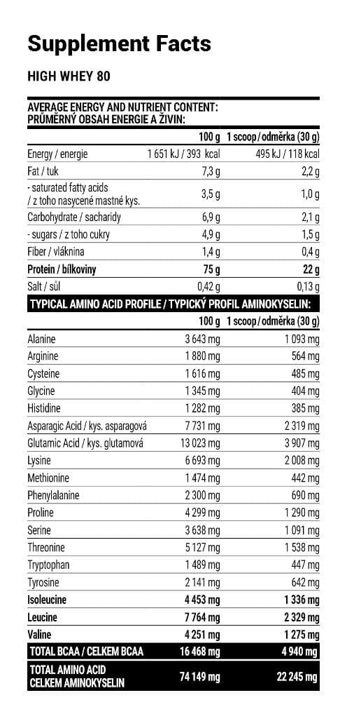 Extrifit CFM Instant Whey 80 - Yogurt - 1000 g