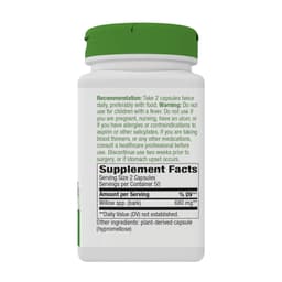 Nature'S Way - Willow Bark - 100 Vcaps