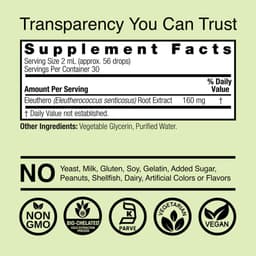 Nature's Answer - Eleuthero Root Extract - 60ml