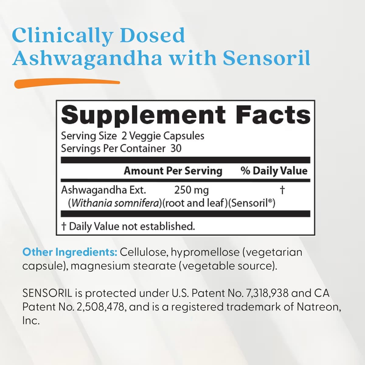 Doctor's Best - Ashwagandha - 60 Veggie Caps