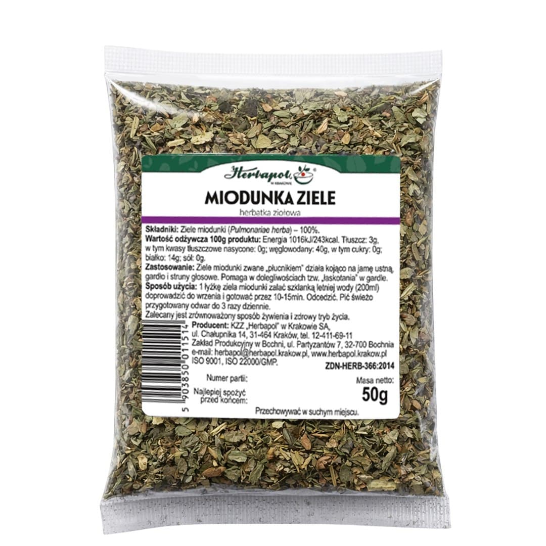 Herbapol Kraków - Lemon Balm Herb 50g – Herbapol Kraków förpackning