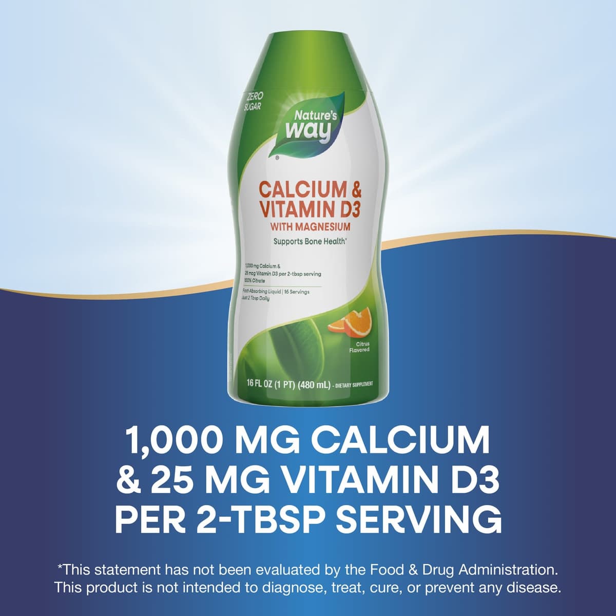 Nature'S Way - Calcium & Vitamin D3 - 480ml