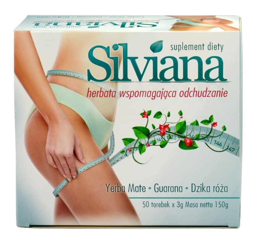 Silviana - Weight Loss Support Tea - 50 Bags X 3g (150g Total)