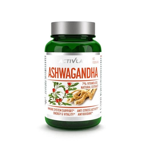 Activlab - Ashwagandha - 60 kapselia – Activlab pakkaus