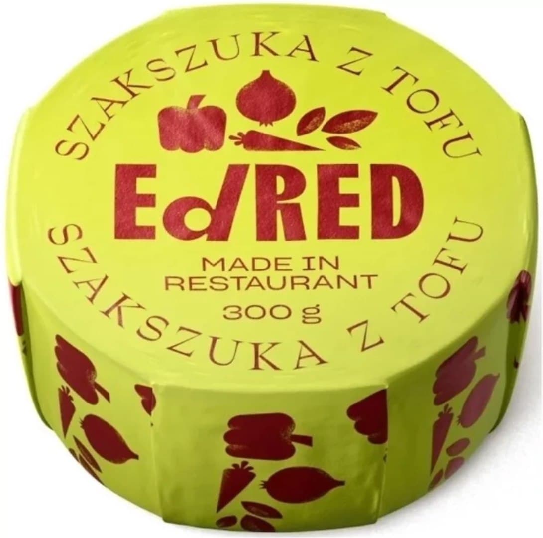 Ed/RED - EdRED Szakszuka Z Tofu 300 g – Ed/RED förpackning