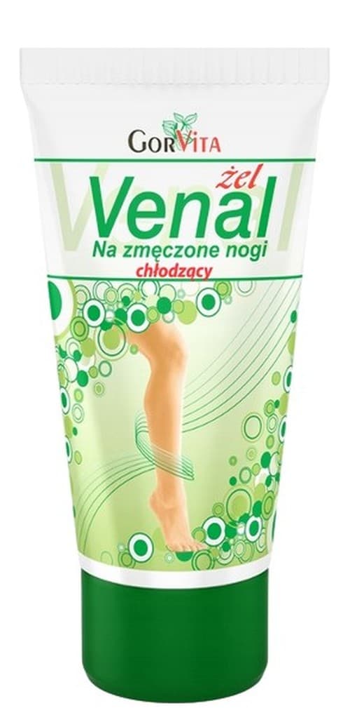 Gorvita - Venal Cooling Gel For Tired Legs 150ml – Gorvita förpackning