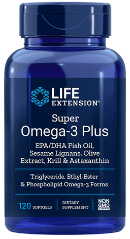 Life Extension - Super Omega-3 Plus - 120 Sgels
