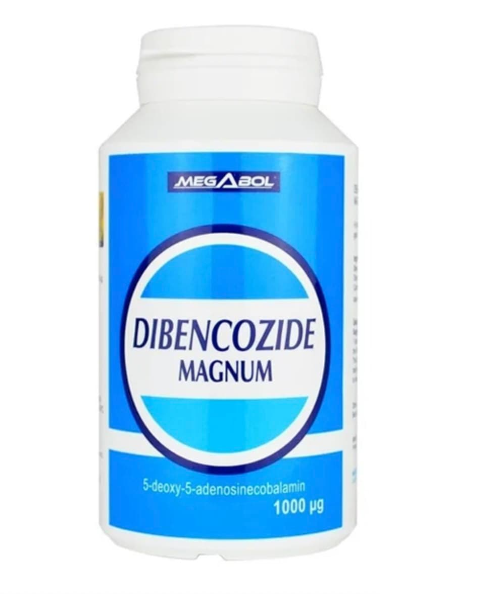Megabol - Dibencozide Magnum - 100 Caps – Megabol förpackning