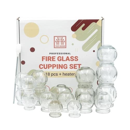 TCM Goods - Professional Fire Glass Cupping Set - 18 pcs – TCM Goods förpackning