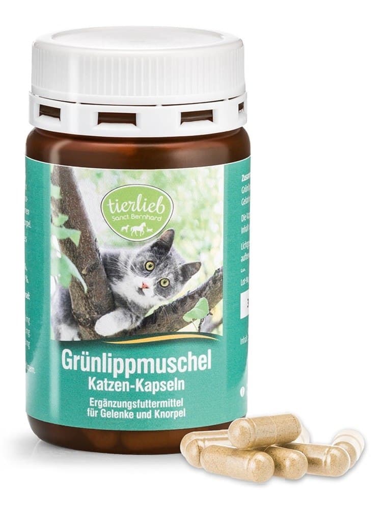 Tierlieb - Green-Lipped Mussel Cat Caps - 90 Caps – Tierlieb förpackning