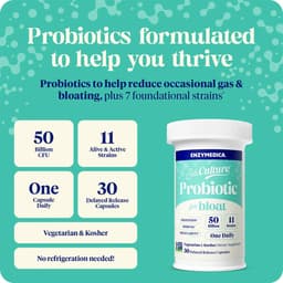 Enzymedica Subculture™ Probiotic For Bloat - 30 Caps
