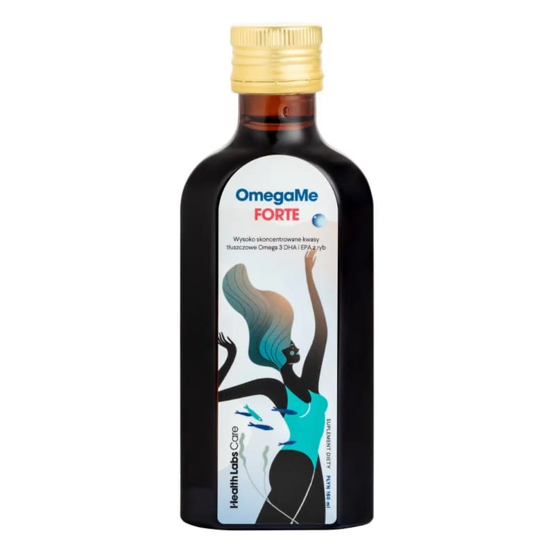 Health Labs Care OmegaMe Forte 160 ml – Health Labs Care förpackning
