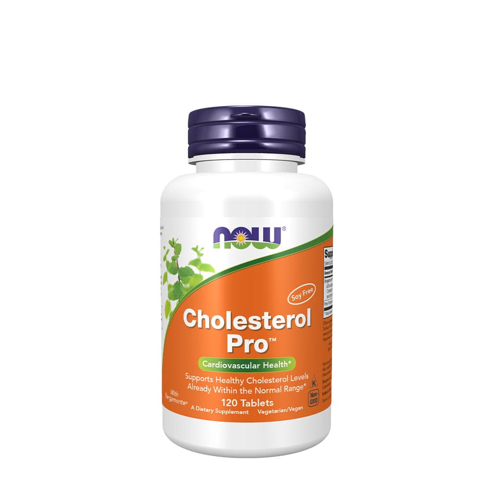 NOW Foods - Cholesterol Pro - 120 Tabs – NOW Foods förpackning