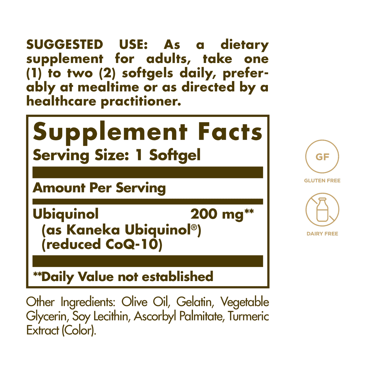 Solgar - Ubiquinol Q10 - 150mg - 60 Kapsler
