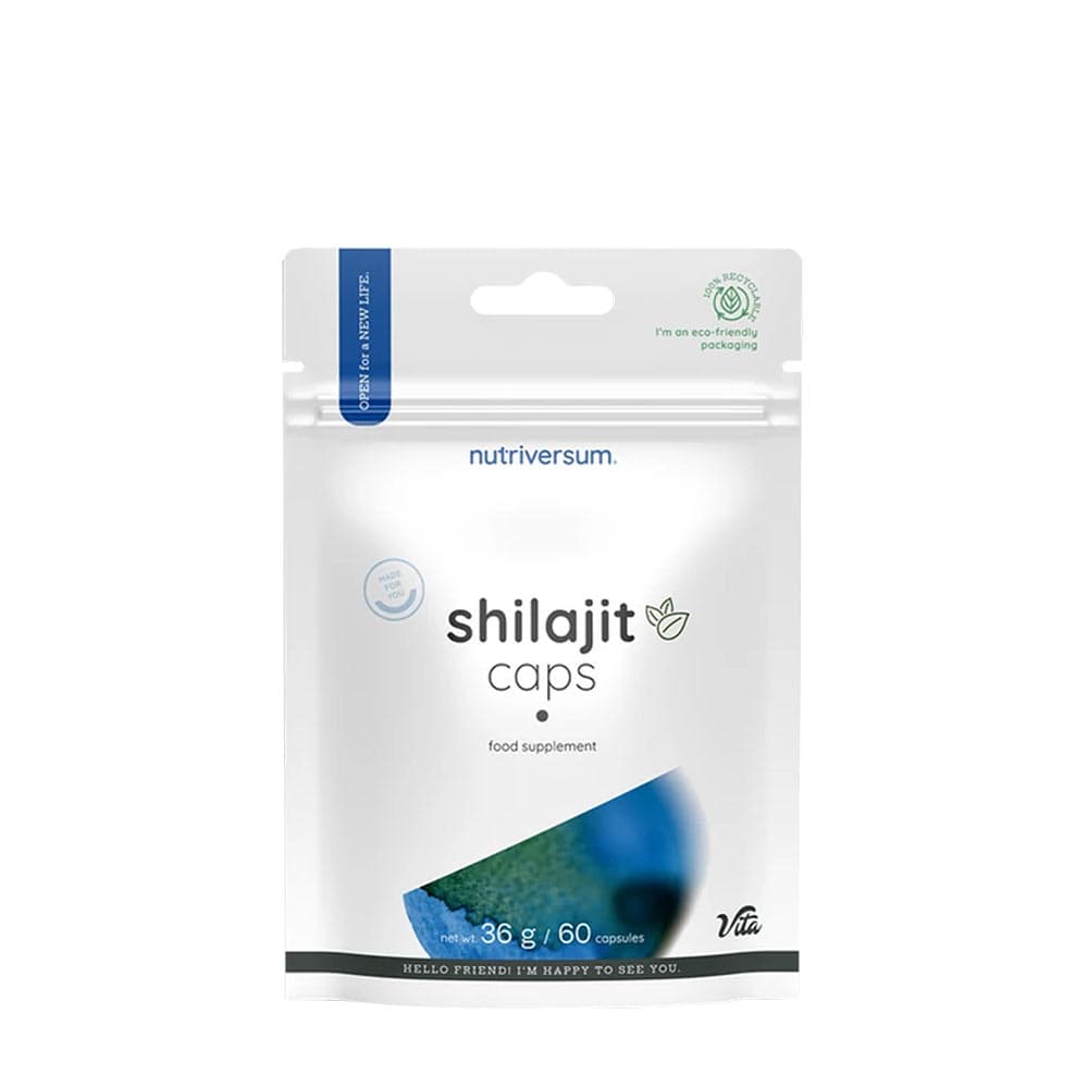 Nutriversum Shilajit - 60 Caps – Nutriversum förpackning