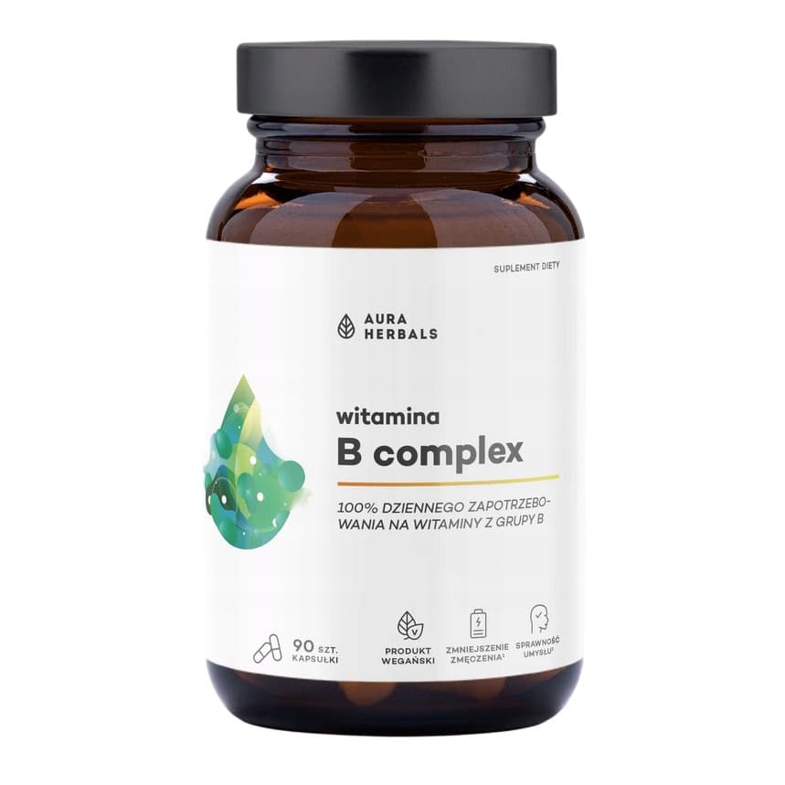 Aura Herbals - Vitamin B Complex – Aura Herbals förpackning