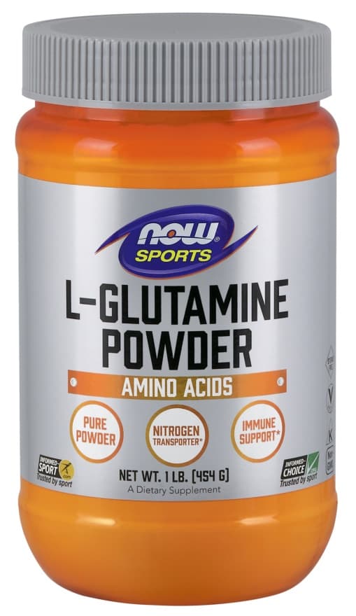 NOW Foods - L-Glutamine – NOW Foods förpackning