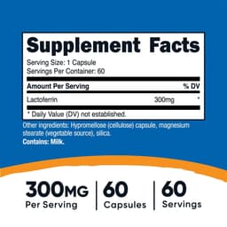 Nutricost - Lactoferrin - 60 Caps